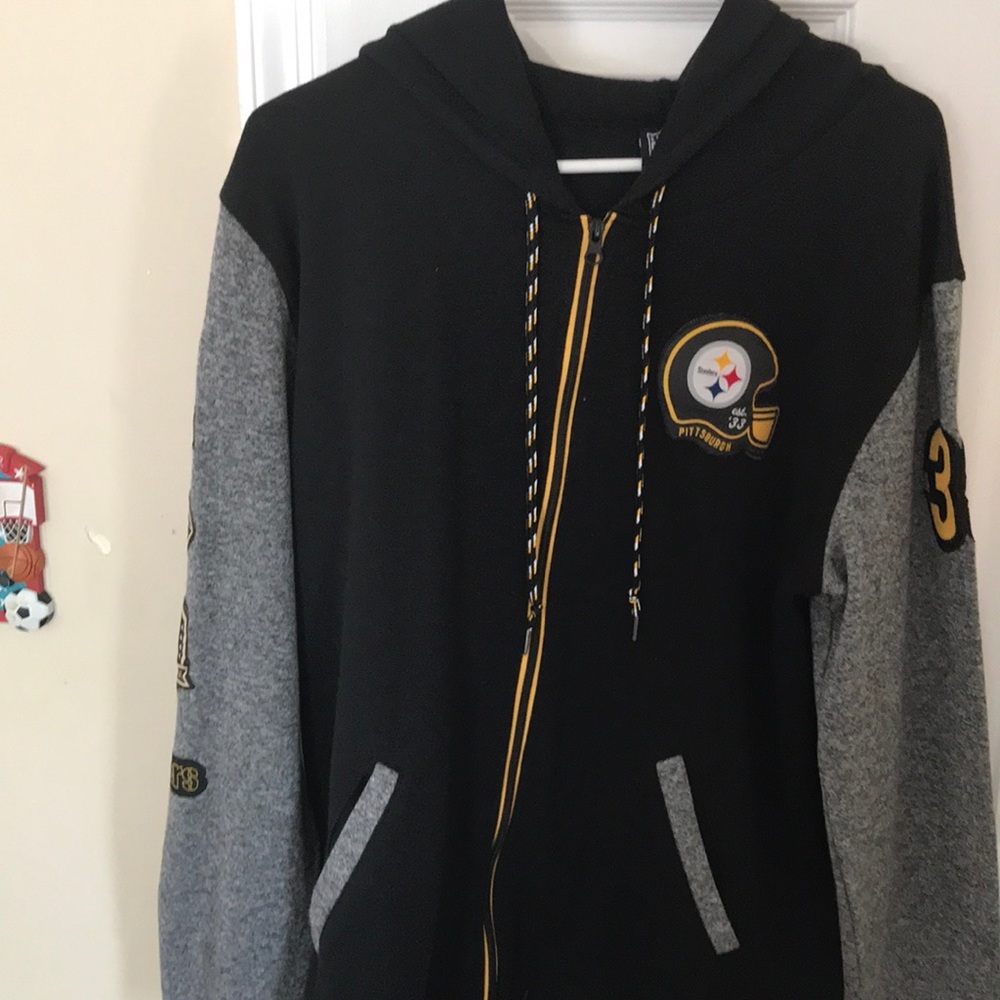 Pittsburgh Steelers Zip Up Jacket.